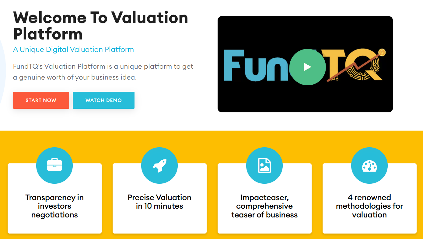 Business Valuation Calculator - FundTQ