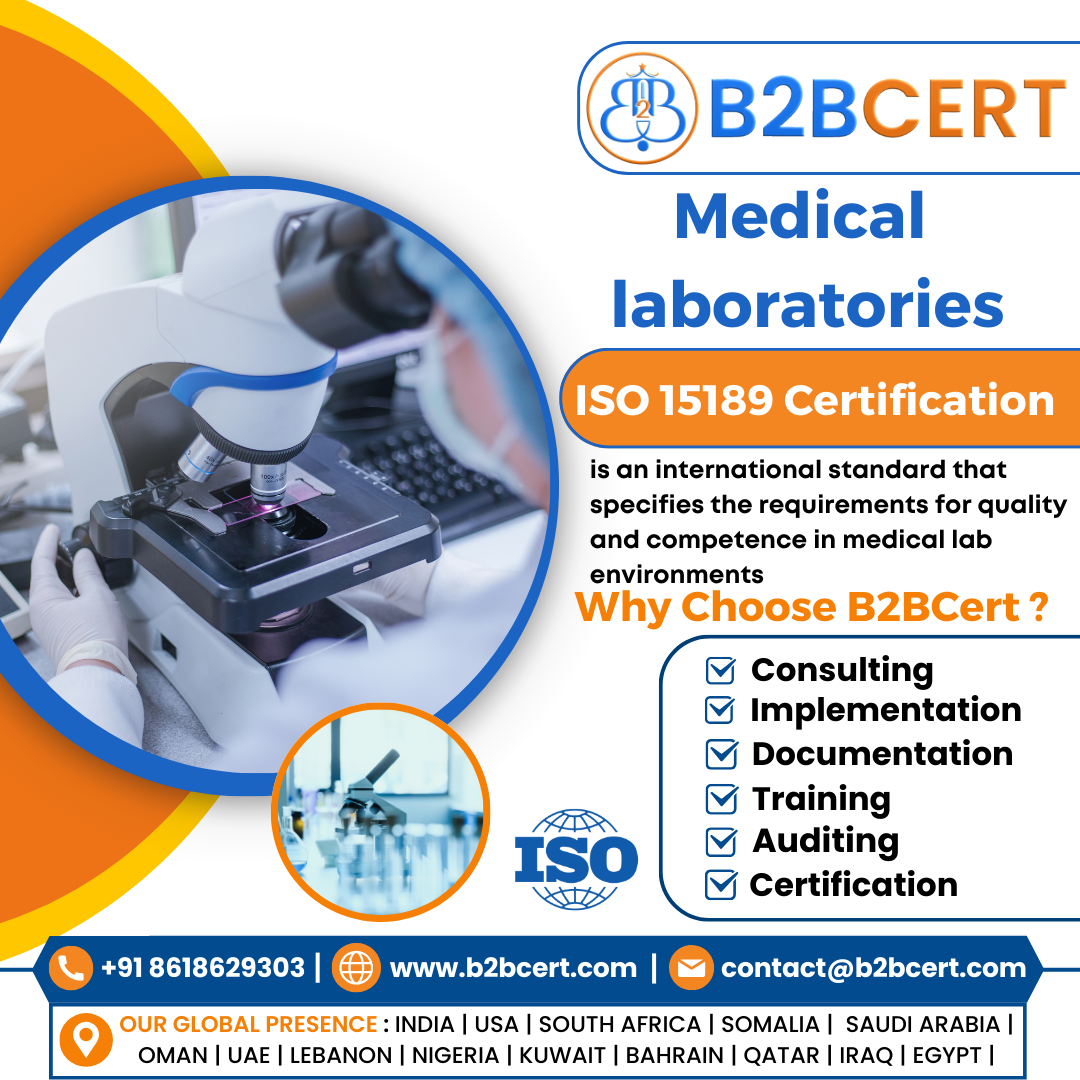 ISO 15189 Certification Services in San Francisco