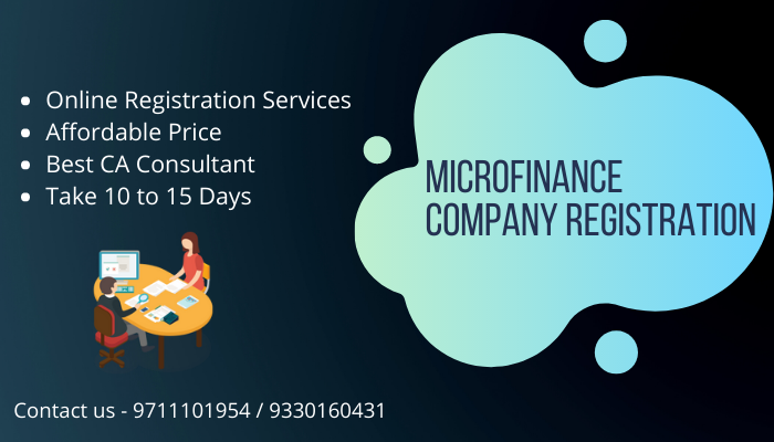Microfinance Company Registration Online Process & Fees in Kolkata-UP-Maharashtra