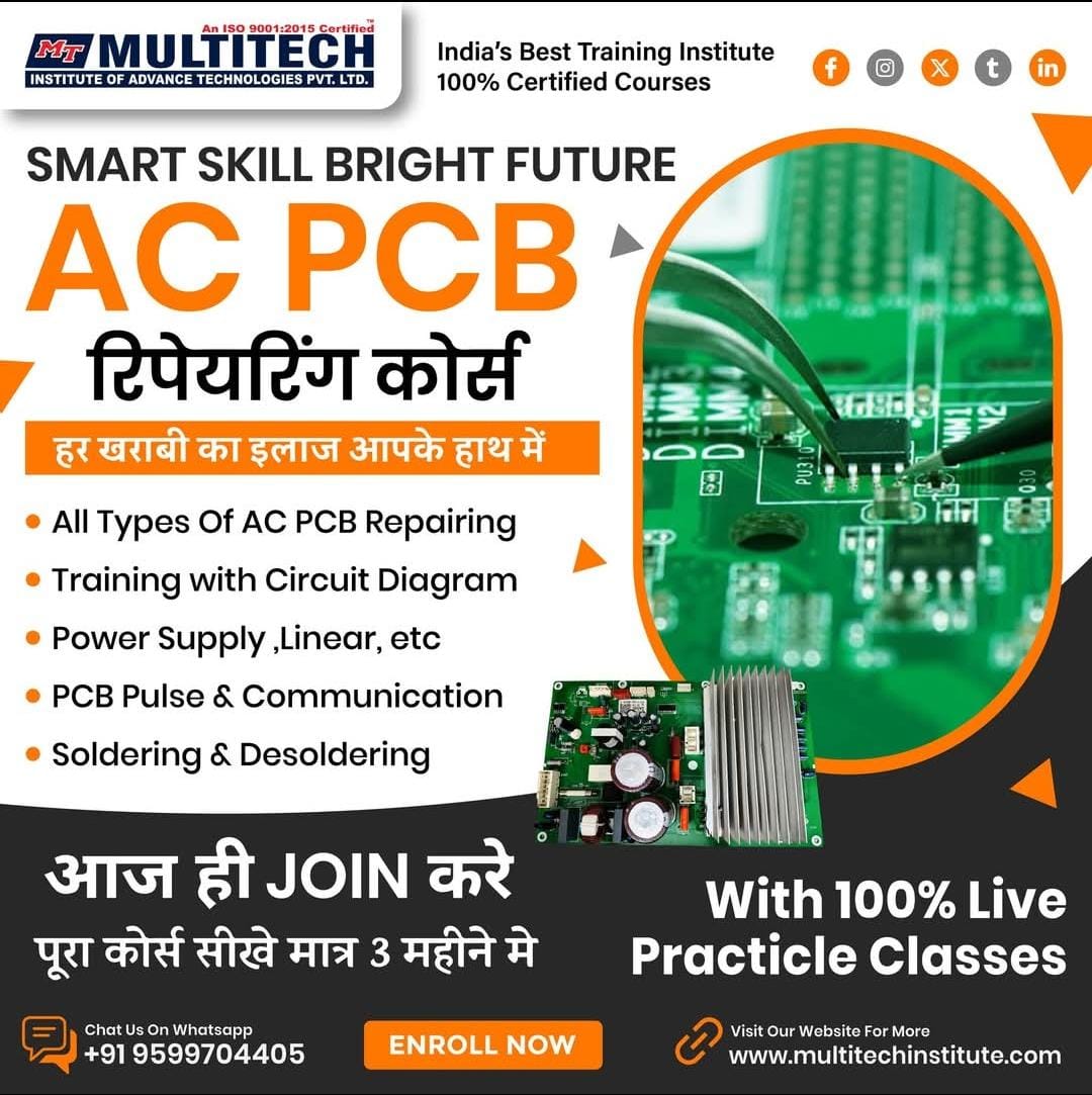 Ac PCB Repairing Course In Delhi 