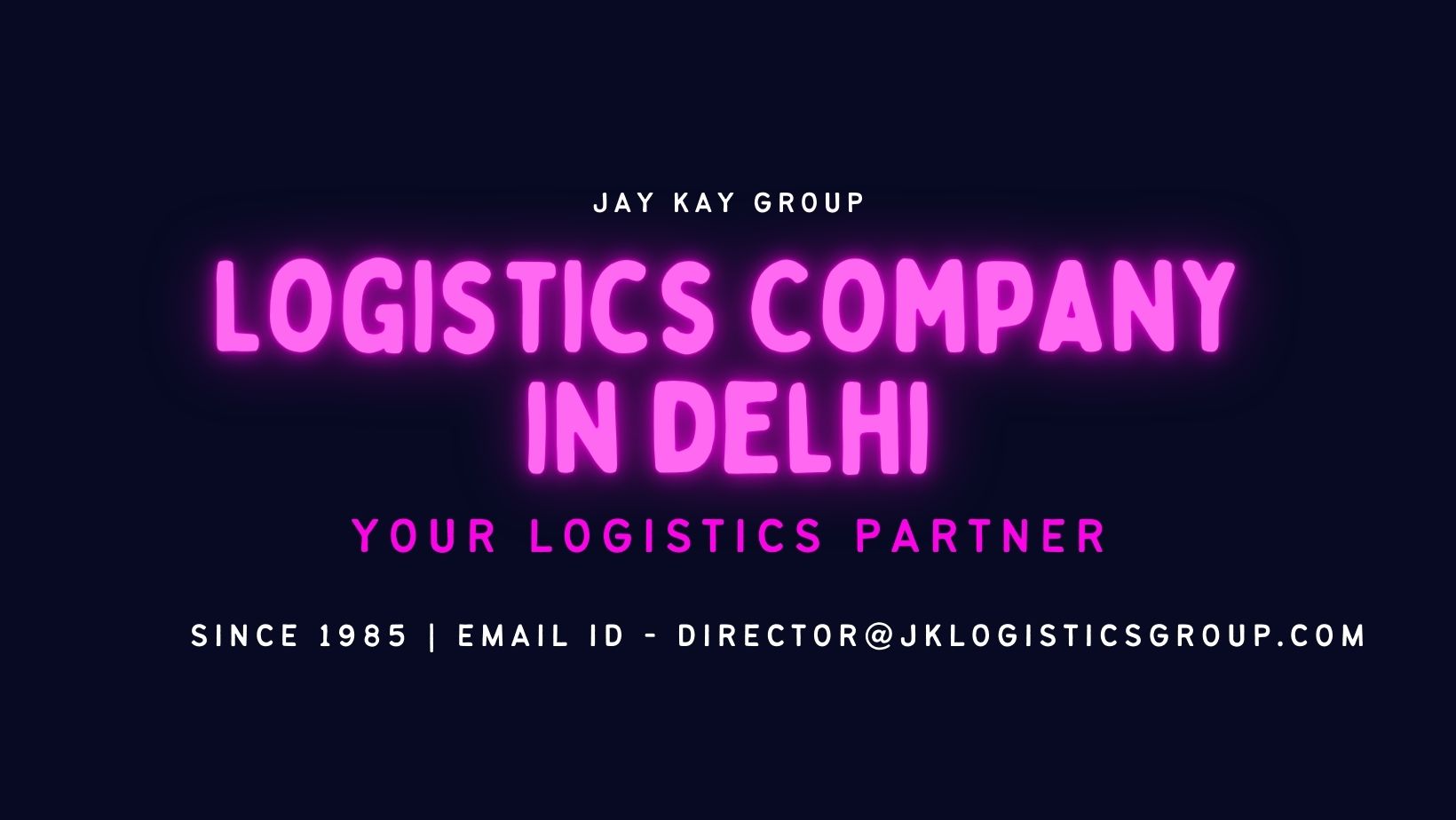 Logistics services in Delhi