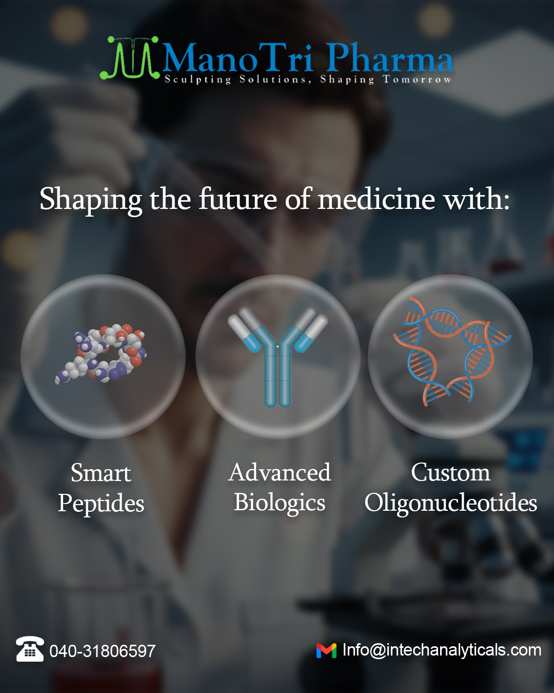 Molecular Biology Services | Advanced Research & Analysis | ManoTri Pharma