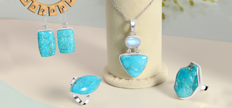 Buy Genuine Blue Turquoise Jewelry at Best Price