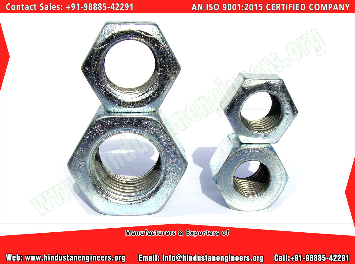 Hex Nuts manufacturers exporters