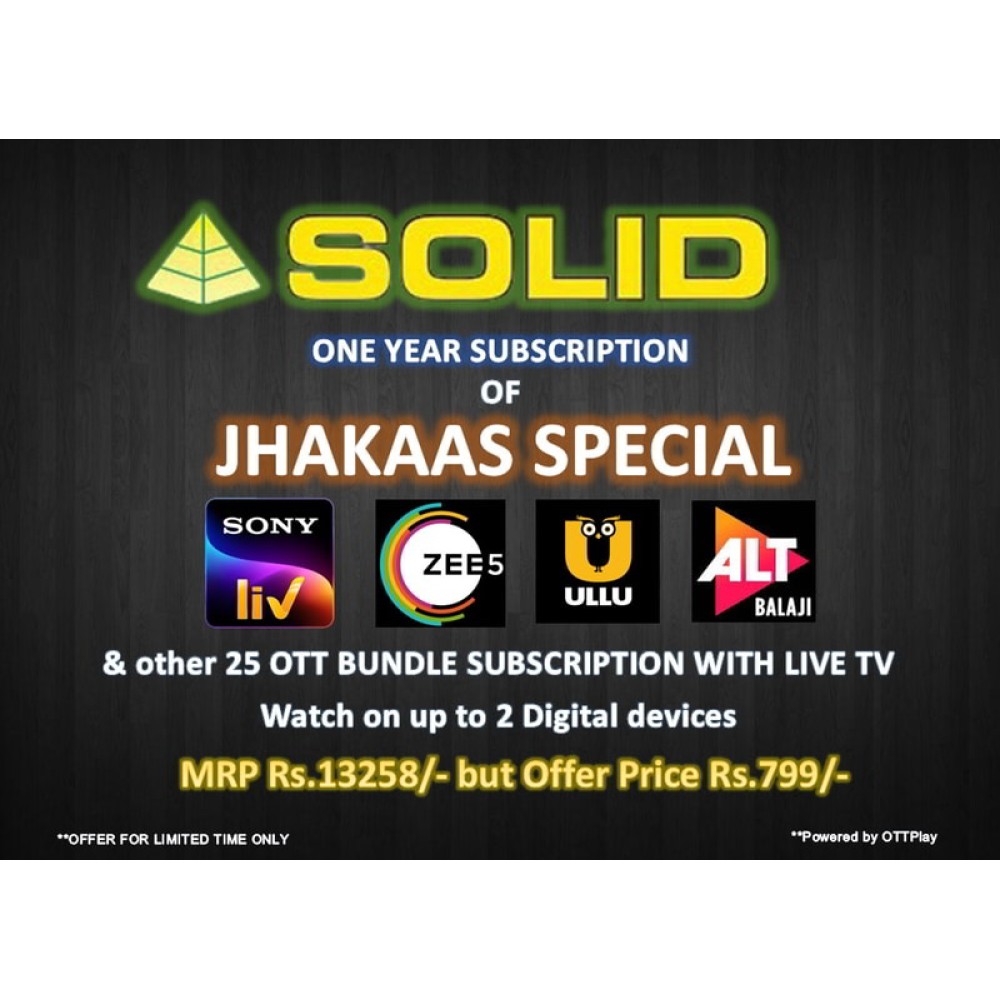 You can buy OTT packs on our website – OTT Play
